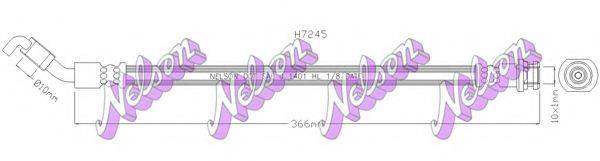 BROVEX-NELSON H7245 Гальмівний шланг