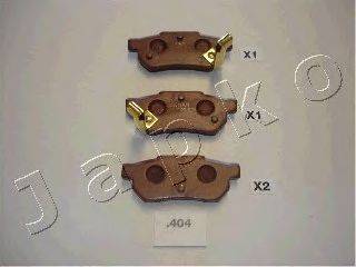 JAPKO 51404 Комплект гальмівних колодок, дискове гальмо