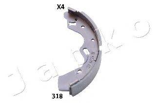 JAPKO 55318 Комплект гальмівних колодок