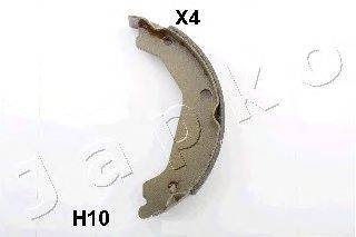 JAPKO 55H10 Комплект гальмівних колодок, стоянкова гальмівна система