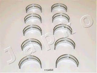 JAPKO 61134G2 Комплект підшипників колінчастого валу.