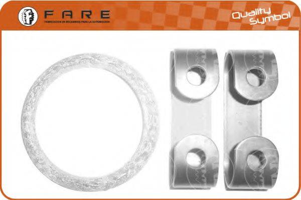 FARE SA 2180 Монтажний комплект, труба вихлопного газу