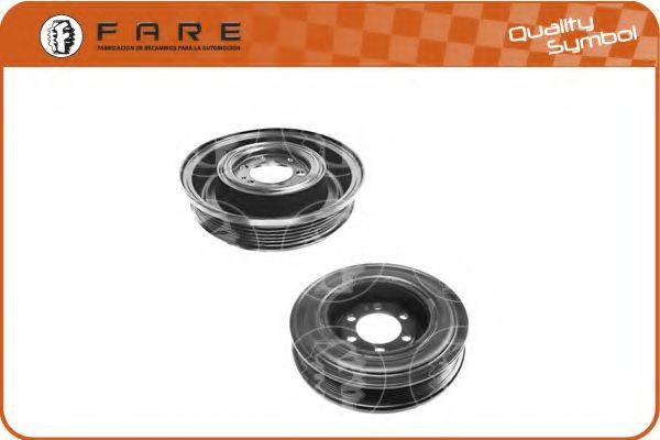 FARE SA 4927 Ремінний шків, колінчастий вал