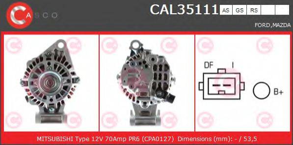 CASCO CAL35111AS Генератор