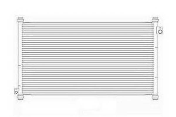 ORDONEZ 2065740 Конденсатор, кондиціонер