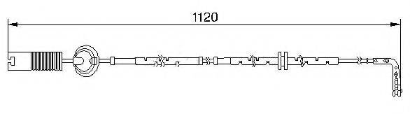 BREMSI WI0594 Сигналізатор, знос гальмівних колодок