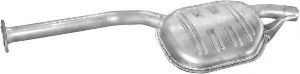 POLMO 1339 Середній глушник вихлопних газів