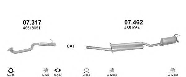 POLMO POLMO30091 Система випуску ОГ