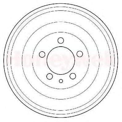 BENDIX 329012B Гальмівний барабан