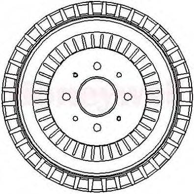 BENDIX 329013B Гальмівний барабан