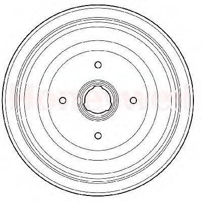 BENDIX 329133B Гальмівний барабан