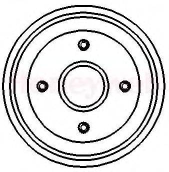 BENDIX 329151B Гальмівний барабан