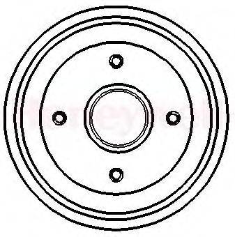 BENDIX 329155B Гальмівний барабан