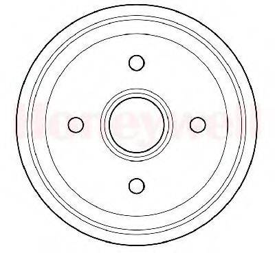 BENDIX 329158B Гальмівний барабан