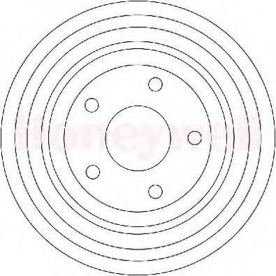 BENDIX 329181B Гальмівний барабан