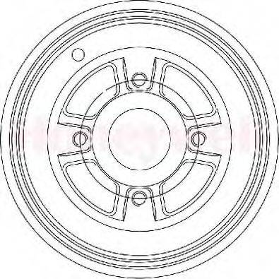 BENDIX 329217B Гальмівний барабан