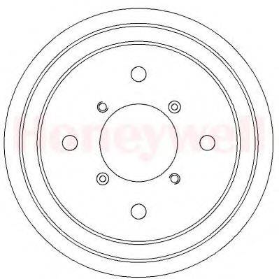 BENDIX 329289B Гальмівний барабан