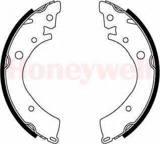 BENDIX 361287B Комплект гальмівних колодок
