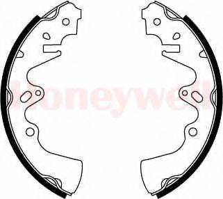 BENDIX 361305B Комплект гальмівних колодок