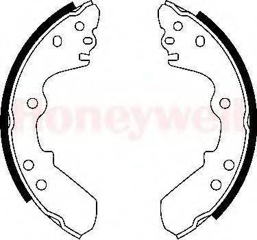 BENDIX 361453B Комплект гальмівних колодок