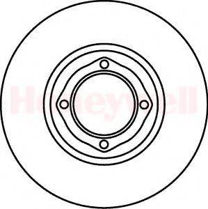 BENDIX 561020B гальмівний диск