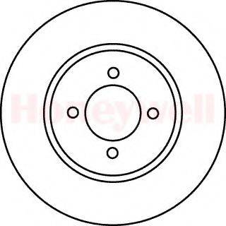BENDIX 561056B гальмівний диск