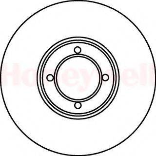 BENDIX 561069B гальмівний диск