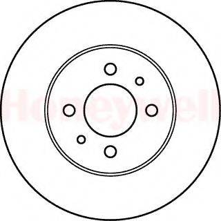 BENDIX 561150B гальмівний диск