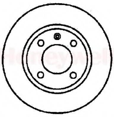BENDIX 561414B гальмівний диск