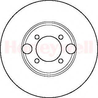 BENDIX 561497B гальмівний диск