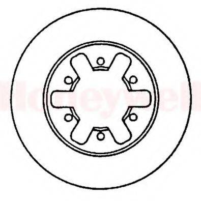 BENDIX 561533B гальмівний диск