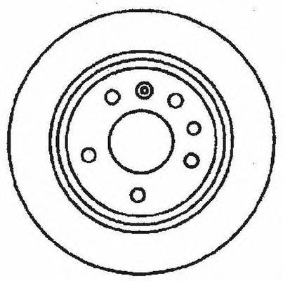 BENDIX 561408B гальмівний диск