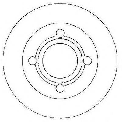 BENDIX 561626B гальмівний диск