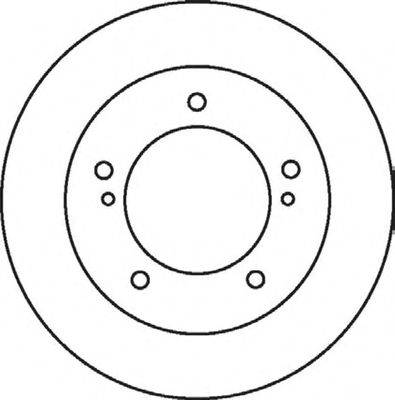 BENDIX 562075B гальмівний диск