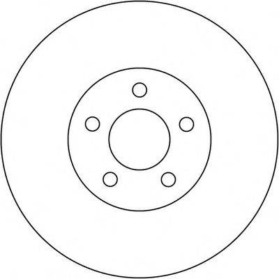 BENDIX 562136B гальмівний диск