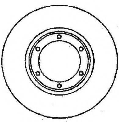 BENDIX 561416B гальмівний диск