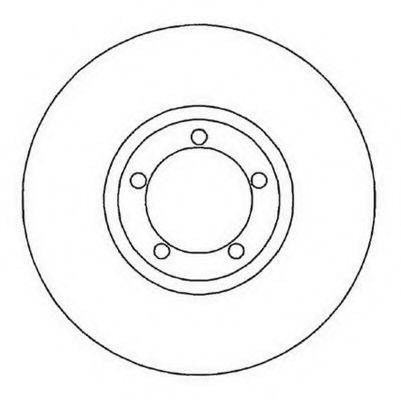 BENDIX 561625B гальмівний диск