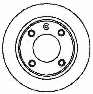 BENDIX 561704B гальмівний диск