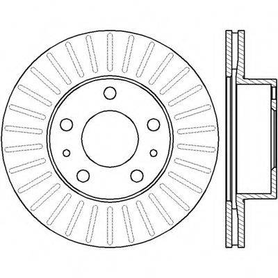 BENDIX 561984B гальмівний диск
