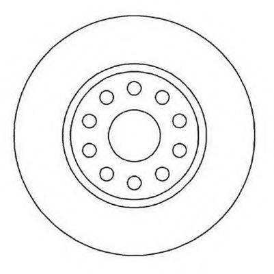 BENDIX 561987B гальмівний диск