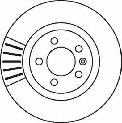 BENDIX 562080B гальмівний диск