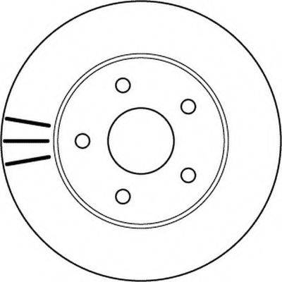 BENDIX 562147B гальмівний диск