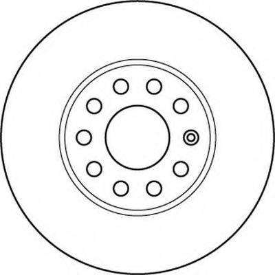 BENDIX 562235B гальмівний диск