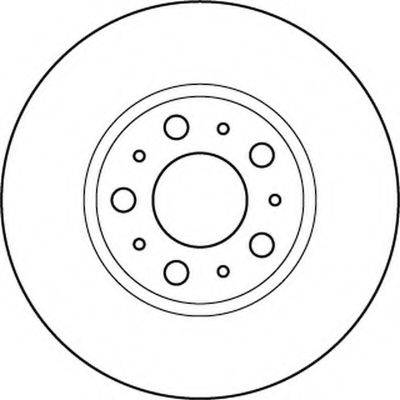 BENDIX 562244B гальмівний диск