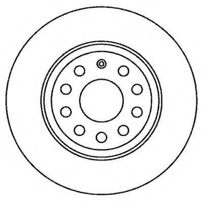 BENDIX 562258B гальмівний диск