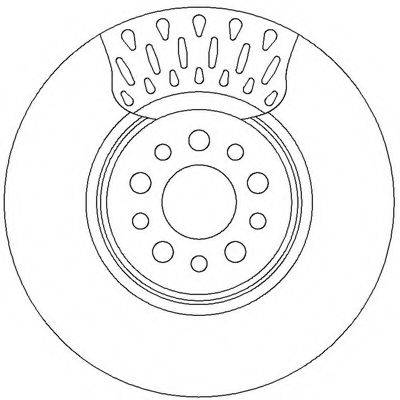 BENDIX 562394B гальмівний диск