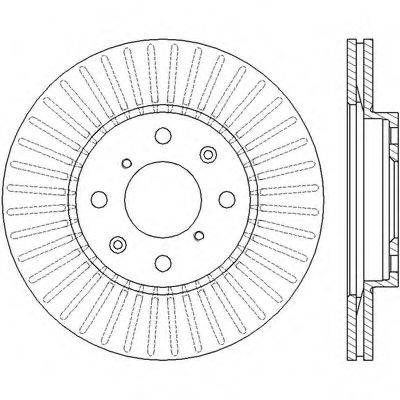 BENDIX 562456B гальмівний диск