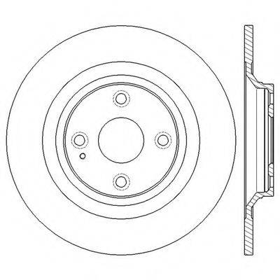 BENDIX 562561BC гальмівний диск
