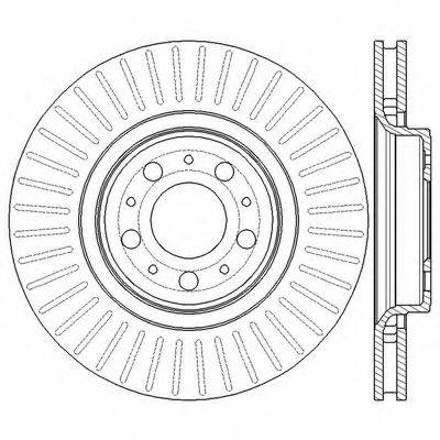 BENDIX 562604BC гальмівний диск