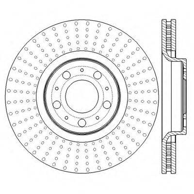 BENDIX 562606BC гальмівний диск
